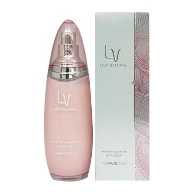 THEFACESHOP LV Live Natural Moisture Balancing Emulsion 