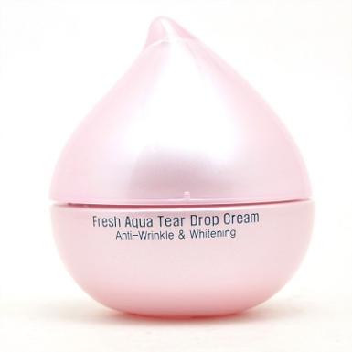 Tony Moly Fresh Aqua Tear Drop Cream Anti-Wrinkle & Whitening 50ml 