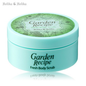 ็Holika Holika garden recipe fresh body scrub (8,000w) 