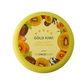 The Face Shop Gold Kiwi Hand & Body Shiffon Cream (3,300w)