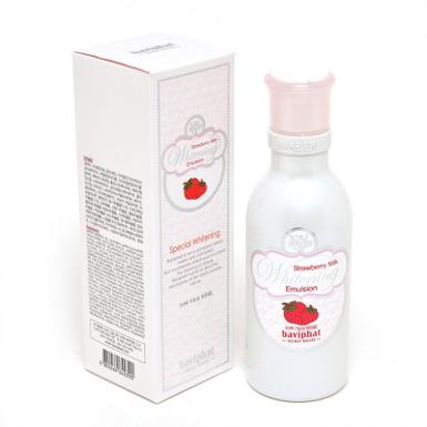 Baviphat Strawberry Milk Whitening Emulsion