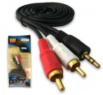 สายลำโพง 1:2 3.5:RCA2หัว 