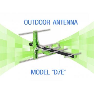 เสาอากาศดิจิตอล SAMART D7E สายยาว 10 เมตร เสาอากาศดิจิตอล SAMART D7E สายยาว 10 เมตร