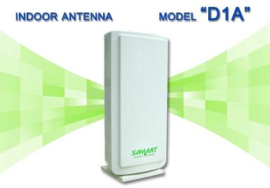 เสาอากาศภายในอาคาร รุ่น เสาอากาศภายในอาคาร รุ่น "D1A"